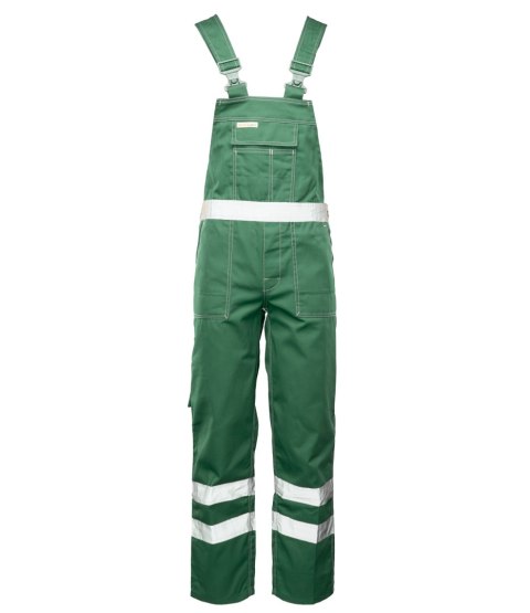 SPODNIE OGRODNICZKI / ODBLASK - Zielony/odbask 17353 56