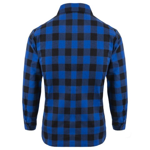 KOSZULA FLANELOWA NIEBIESKA