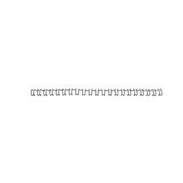 Grzbiety drutowe GBC A4 21L 10mm czarne (100szt) IB165221