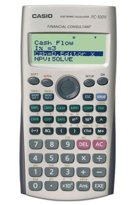 Kalkulator CASIO FC-100V-S (X) Kalkulator CASIO FC-100V-S (X)