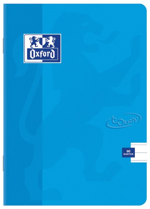 Zeszyt A5 60k, linia z marginesem, OXFORD, TOUCH 400074877 Zeszyt A5 60k, linia z marginesem, OXFORD, TOUCH 400074877