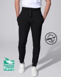 SW PANTS CUFF FRENCH TERRY 240 BK L