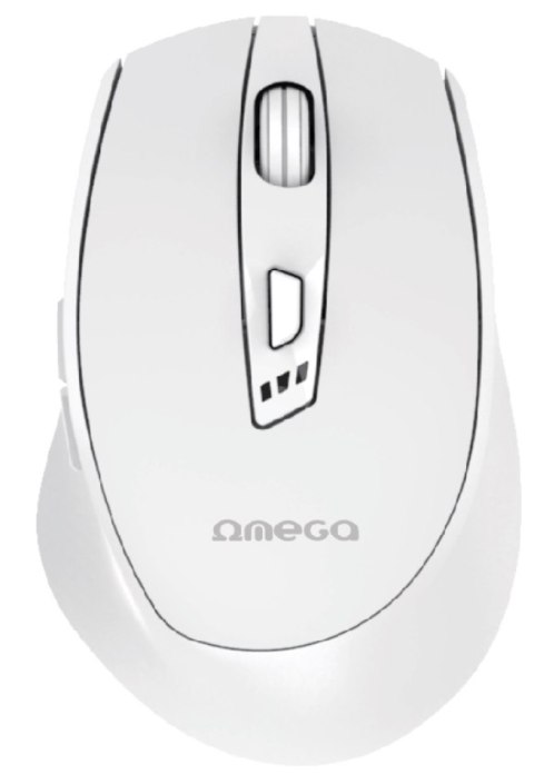 Mysz bezprzewodowa OMEGA MOUSE recharegable usb-c biała OMC529RWW PLATINET