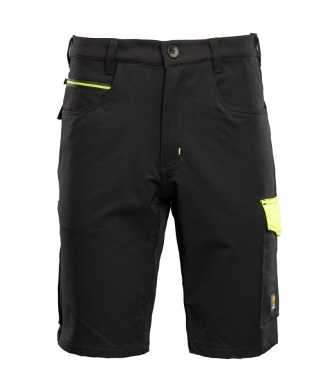 RIVAL SPODNIE KRÓTKIE NYLON CZARNY/ŻÓŁTY - Czarny-Żółty(cy) 44