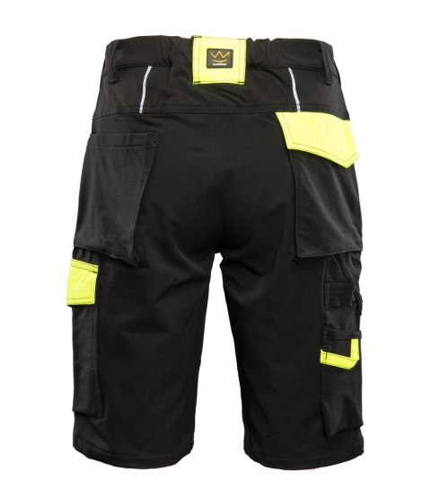 RIVAL SPODNIE KRÓTKIE NYLON CZARNY/ŻÓŁTY - Czarny-Żółty(cy) 58