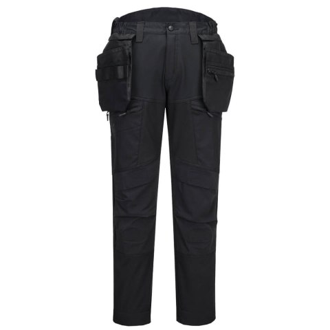 Spodnie softshell DX4 z odpinanymi kieszeniami kaburowymi