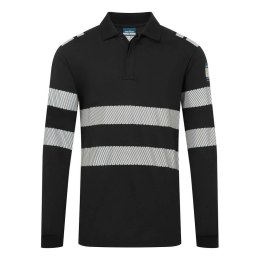 Koszulka trudnopalna Polo z długim rękawem PW3 Modaflame Knit