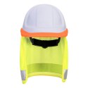 Osłona na kark w kolorze ostrzegawczym