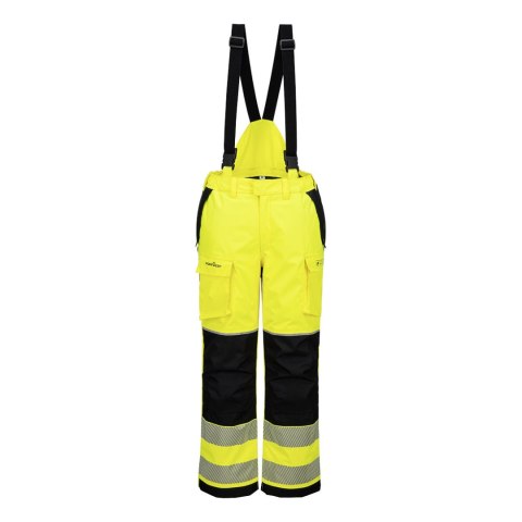 Spodnie zimowe trudnopalne i ostrzegawcze PW3 Modaflame Rain.