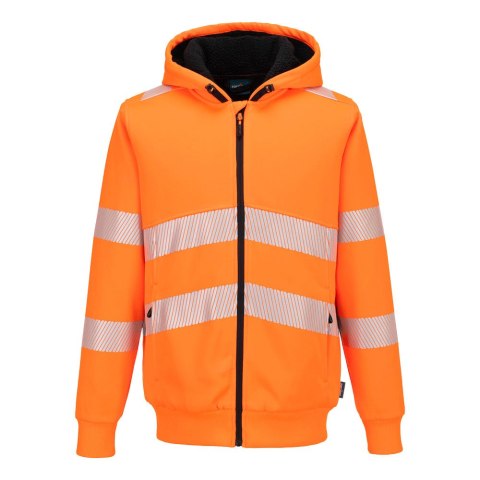 PW321 Bluza zimowa ostrzegawcza, zapinana na zamek błyskawiczny