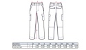 Spodnie trudnopalne Bizweld Work