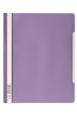 Skoroszyt A4 z przezroczystą okładką standardowy z PVC lila 257033 DURABLE