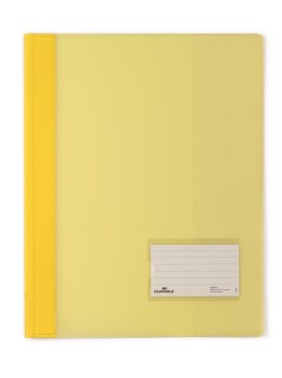Skoroszyt DURALUX przezroczysty żółty DURABLE 268004