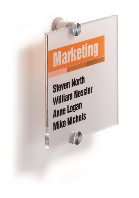 Tabliczka infor.148*148 4822 CRISTAL SIGN