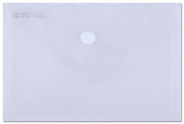 Teczka kopertowa DONAU zatrzask, PP, A6 transparentna 8549001PL-00