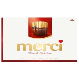 Bombonierka MERCI klasyczna 400g STORCK
