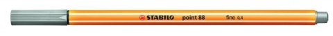 Cienkopis STABILO point 88/94 0.4mm szary Cienkopis STABILO point 88/94 0.4mm szary