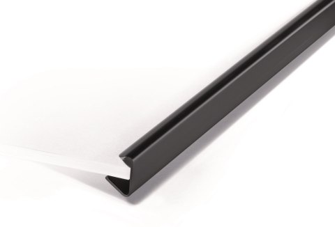 Grzbiety zaciskowe DURABLE A4/100 2912/01 czarny 25szt 2912-01 Grzbiety zaciskowe DURABLE A4/100 2912/01 czarny 25szt 2912-01