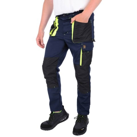 SPODNIE DO PASA PROMAN STRETCH 250 GRANATOWY ROZM. 50