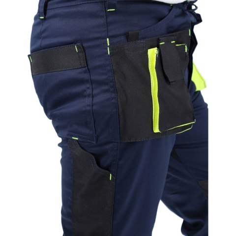 SPODNIE DO PASA PROMAN STRETCH 250 GRANATOWY ROZM. 52