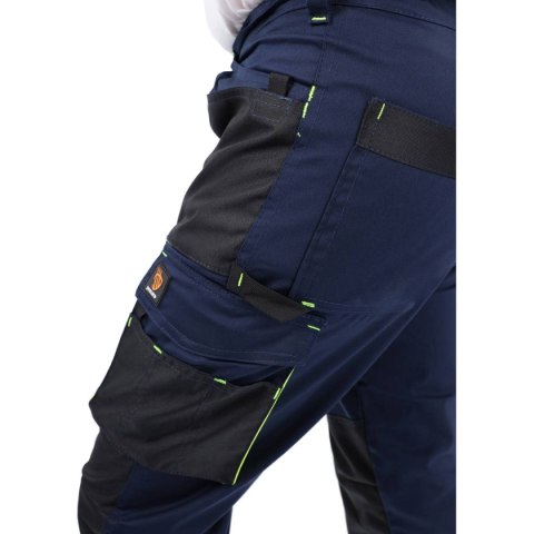 SPODNIE DO PASA PROMAN STRETCH 250 GRANATOWY ROZM. 52