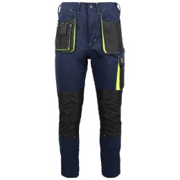 SPODNIE DO PASA PROMAN STRETCH 250 GRANATOWY ROZM. 56