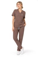 MYNTS Straight Leg Pants Women WMP002 Sahara Mokka - Sahara Mokka M
