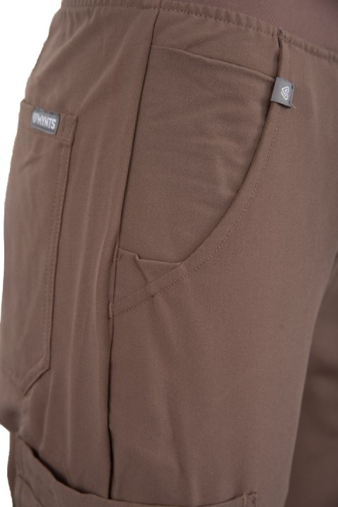 MYNTS Straight Leg Pants Women WMP002 Sahara Mokka - Sahara Mokka S