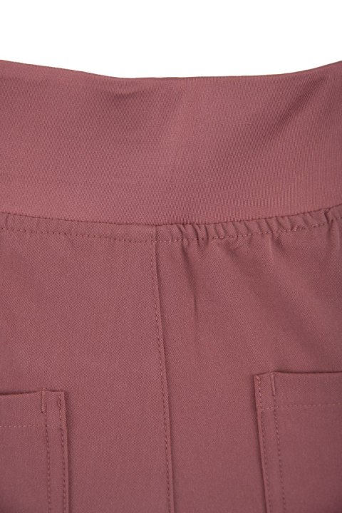 MYNTS Straight Leg Pants Women WMP002 Terra Rose - Terra Rose 3XL