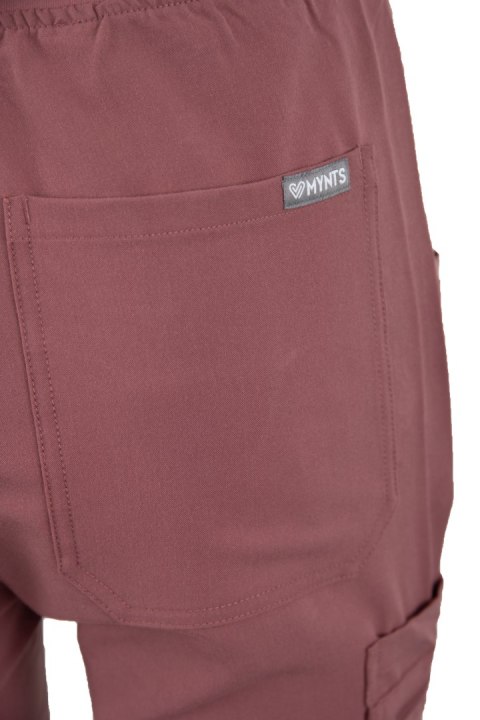 MYNTS Straight Leg Pants Women WMP002 Terra Rose - Terra Rose 4XL