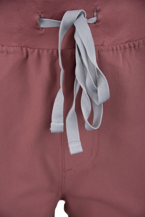 MYNTS Straight Leg Pants Women WMP002 Terra Rose - Terra Rose 4XL