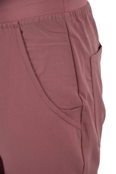 MYNTS Straight Leg Pants Women WMP002 Terra Rose - Terra Rose 4XL