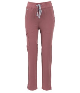 MYNTS Straight Leg Pants Women WMP002 Terra Rose - Terra Rose 5XL