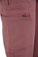 MYNTS Straight Leg Pants Women WMP002 Terra Rose - Terra Rose L