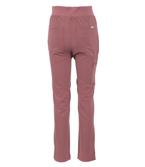 MYNTS Straight Leg Pants Women WMP002 Terra Rose - Terra Rose XL