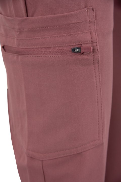 MYNTS Straight Leg Pants Women WMP002 Terra Rose - Terra Rose S
