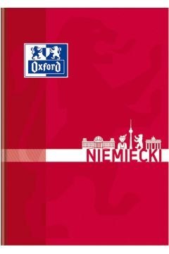 Brulion niemiecki A5 80k 90g kratka z marginesem 400150855 OXFORD SALE