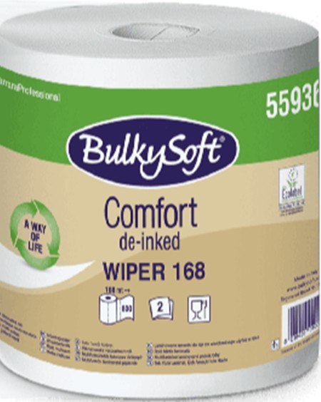 BulkySoft Comfort de-inked EKOLOGICZNE czyściwo papierowe 2w. 168m, 800 odcinków 55936 SALE HIGIENA