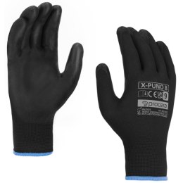 RĘKAWICE OCHRONNE POWLEKANE PU X-PUNO BLACK 7 - PROMOCJA