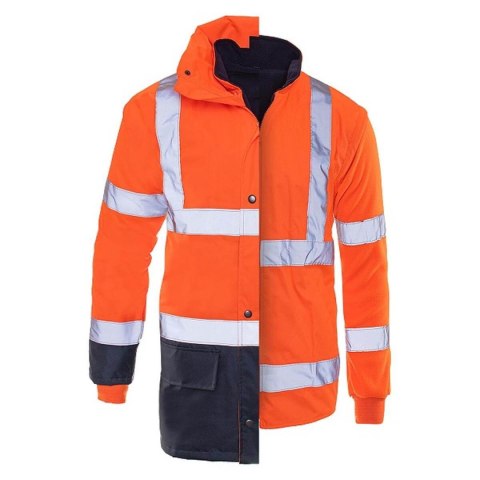PROLUMO 5IN1 KURTKA OCIEPLANA POMARAŃCZOWA HVP ROZM. XXXL