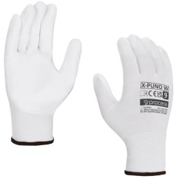 RĘKAWICE OCHRONNE POWLEKANE PU X-PUNO WHITE ROZM. 9 - PROMOCJA