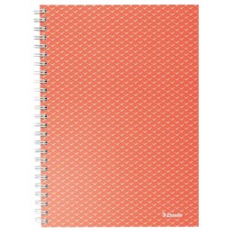 Kołonotatnik Colour Breeze A5, w kratkę, koralowy Esselte 628468