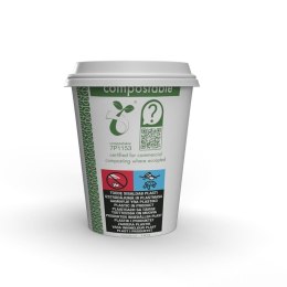 Kubki papierowe Green Leaf 250 ml op 50 szt. LV-8-GR SALE