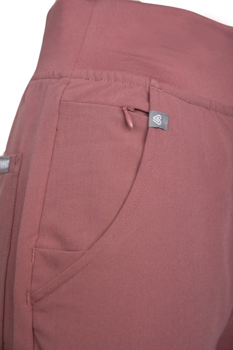 MYNTS Straight Leg Pants Women WMP002 Terra Rose - Terra Rose 5XL