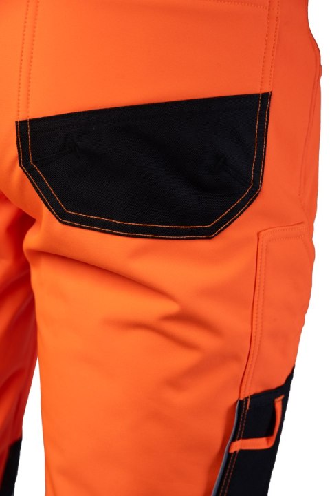 SEVEN KINGS FLASH SPODNIE SOFTSHELL OCIEPLANE SKF009(O) - Reflective orange (RO) 2XL.