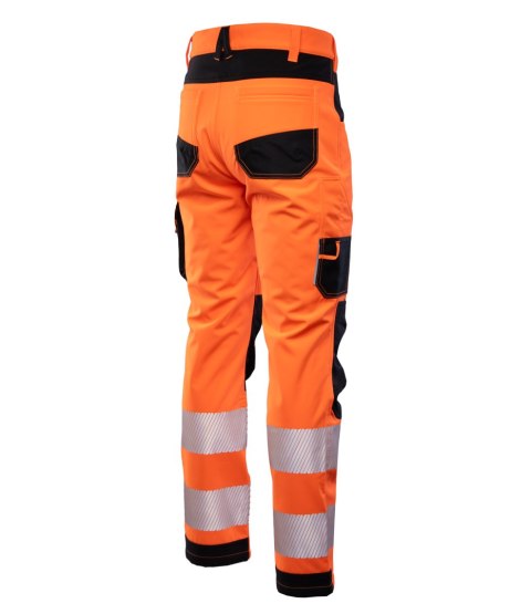 SEVEN KINGS FLASH SPODNIE SOFTSHELL OCIEPLANE SKF009(O) - Reflective orange (RO) 4XL.