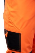 SEVEN KINGS FLASH SPODNIE SOFTSHELL OCIEPLANE SKF009(O) - Reflective orange (RO) XL