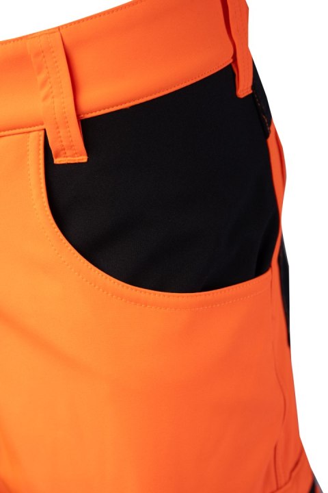 SEVEN KINGS FLASH SPODNIE SOFTSHELL OCIEPLANE SKF009(O) - Reflective orange (RO) L