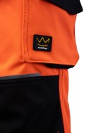 SEVEN KINGS FLASH SPODNIE SOFTSHELL OCIEPLANE SKF009(O) - Reflective orange (RO) M
