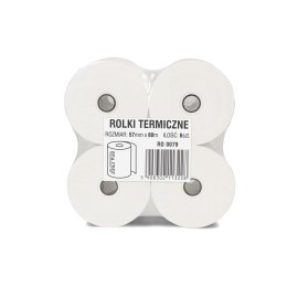 Rolki termiczne DOTTS 57mm x 90m (4szt) BPA FREE